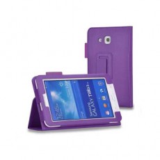 Чехол-книжка Samsung Galaxy Tab 3 7.0 Lite SM-T110/T111, кожзам, фиолетовый
