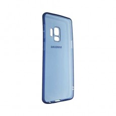 Чехол Samsung Galaxy S9 (2018) гелевый, синий-прозрачный