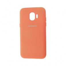 Чехол Samsung Galaxy J2 Pro (2018), Silicone cover, розовый