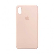 Чехол Apple iPhone XS Max Silicone Case (полный) розовый