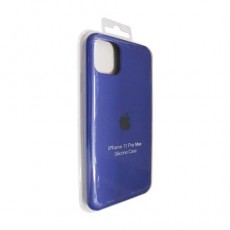 Чехол Apple iPhone 11 Pro Max Silicone Case, синий