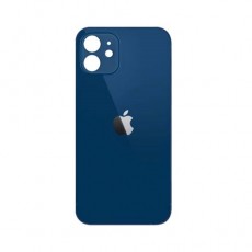 Задняя крышка Apple iPhone 12, Синий (стекло) (Дубликат - качественная копия)