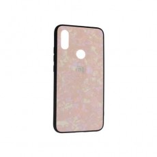 Чехол Xiaomi Redmi 7, силикон, мрамор розовый