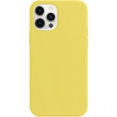Чехол для Iphone 13 Pro, силиконовый желтый