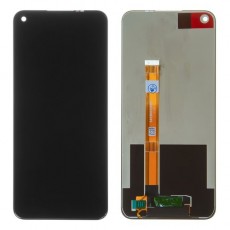 Дисплей OPPO A53, в сборе с сенсором, черный версия 5G (Дубликат - качественная копия)
