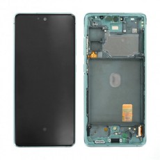 Дисплей Samsung Galaxy S20 FE G780, в сборе с сенсором, Зеленый (Оригинал)