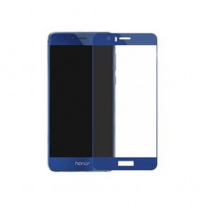 Защитное стекло 3D Huawei Honor 8, синий