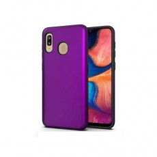 Чехол Samsung Galaxy A20 (2019) Silicone cover, фиолетовый