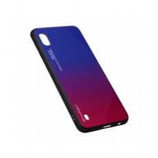 Чехол Xiaomi Mi 7A (2019), силиконовый, хамелеон красно-синий