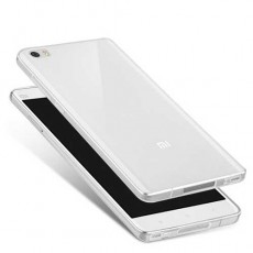 Бампер Xiaomi Mi5, силиконовый, матовый, белый (White)