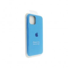 Чехол Apple iPhone 11 Pro силиконовый, голубой