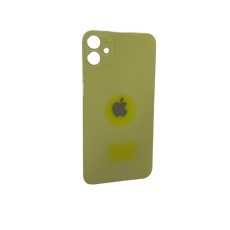 Задняя крышка Apple iPhone 11, желтый Yellow (стекло) УЦЕНКА