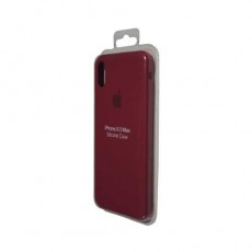Чехол для Apple iPhone Xs Max Silicone Case красный
