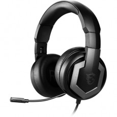 Гарнитура MSI Immerse GH61, Gaming, 32 Ohm, 107dB, Virtual 7.1, 1.0/1.2m cable, USB/3.5mm, black