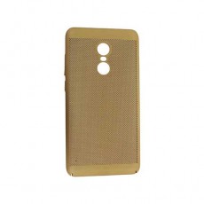 Чехол Xiaomi Redmi Note 4 пластиковый в сетку золото