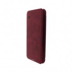 Чехол-книжка Samsung Galaxy S10e кожзам, красный 