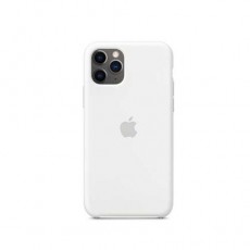 Чехол Apple iPhone 11 Pro силиконовый, белый