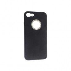 Чехол Ibacks Apple iPhone 7, пластик, черный