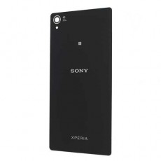 Задняя крышка Sony Xperia Z3 D6683, черный (Black) (Дубликат - качественная копия)