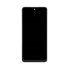 Дисплей Huawei P Smart (2021), в сборе с сенсором, черный (Дубликат - качественная копия)