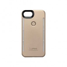 Чехол (LuMee) iPhone 7, LED lighting, золотой