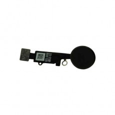Шлейф Apple iPhone 7 Plus, с кнопкой Home, черный (Black) (Дубликат - качественная копия)