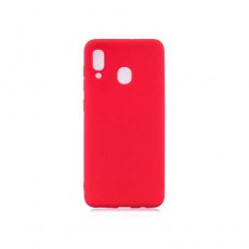 Чехол Samsung Galaxy A40 (2019), гель, красный