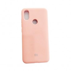 Чехол Xiaomi Mi A2, Silicone Cover, розовый