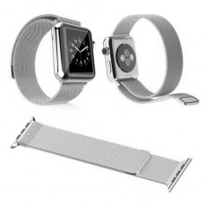 Ремешок Apple Watch 42mm Silver Milanese Loop