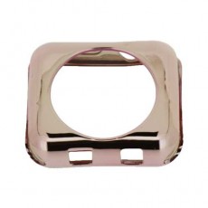 Чехол Apple Watch 38mm, силиконовый, розовый