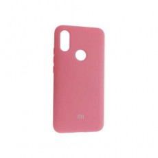 Чехол Xiaomi Redmi 7, Silicone cover, розовый