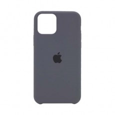 Чехол Apple iPhone 12 Pro Max силиконовый, серый