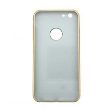 Чехол и Бампер (FASHION) iPhone 6 Plus/6s Plus 2в1 металический бампер, серебристый (Silver)