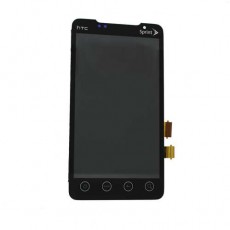 Дисплей HTC EVO 4G, в сборе с сенсором, черный (Black) (Дубликат - качественная копия)