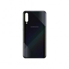 Задняя крышка Samsung Galaxy A50S (2019) SM-A507F, черная призма (Дубликат - качественная копия)