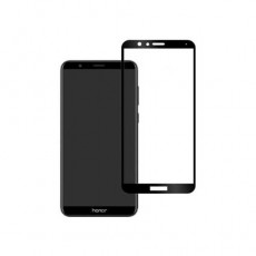 Защитное стекло 3D Huawei Honor 7X, чёрный