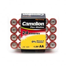 Батарейка CAMELION Plus Alkaline LR6-PB24 24 шт. в упак.