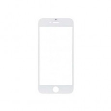 Стекло Apple iPhone 8 Plus, с рамкой и ОСА пленкой, белый (White)