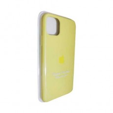 Чехол Apple iPhone 11 Pro Max Silicone Case, желтый