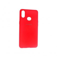 Чехол для Samsung A10s Silicone Case красный