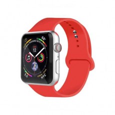 Спортивный ремешок Apple Watch 42-44мм Red Sport Band, красный