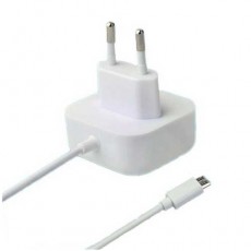 Сетевое зарядное устройство (Eleker) 5.0 V/1000 ma с кабелем Micro Usb, белый (White)