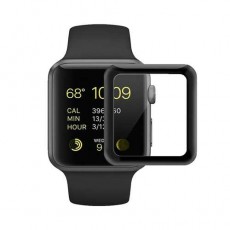 Защитное стекло 4D Apple Watch 38mm, чёрный