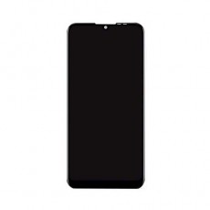 Дисплей Huawei Y6 P (2020), в сборе с сенсором, черный (Дубликат - качественная копия)