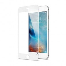 Стекло Apple iPhone 6/6s, белый (Дубликат - среднее качество)