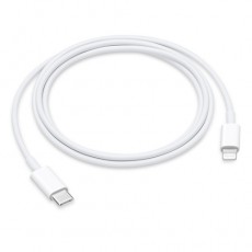 Кабель Apple USB TypeC - Apple Lightning 1 м белый