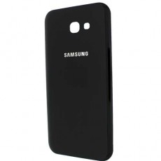 Задняя крышка Samsung Galaxy A7 (2017) A720F, черный (Black)