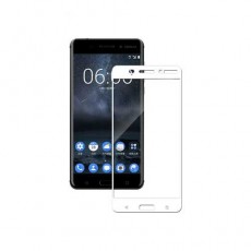 Защитное стекло 3D Nokia 5, белый 