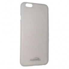 Чехол (Kisswill) Apple iPhone 6 Plus/6S Plus, TPU, силиконовый, чёрно-прозрачный