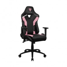 Игровое компьютерное кресло, ThunderX3, TC3 Sakura Black, Искусственная кожа PU AIR, (Ш)65*(Г)70*(В)122(132) см, Чёрно-розовый